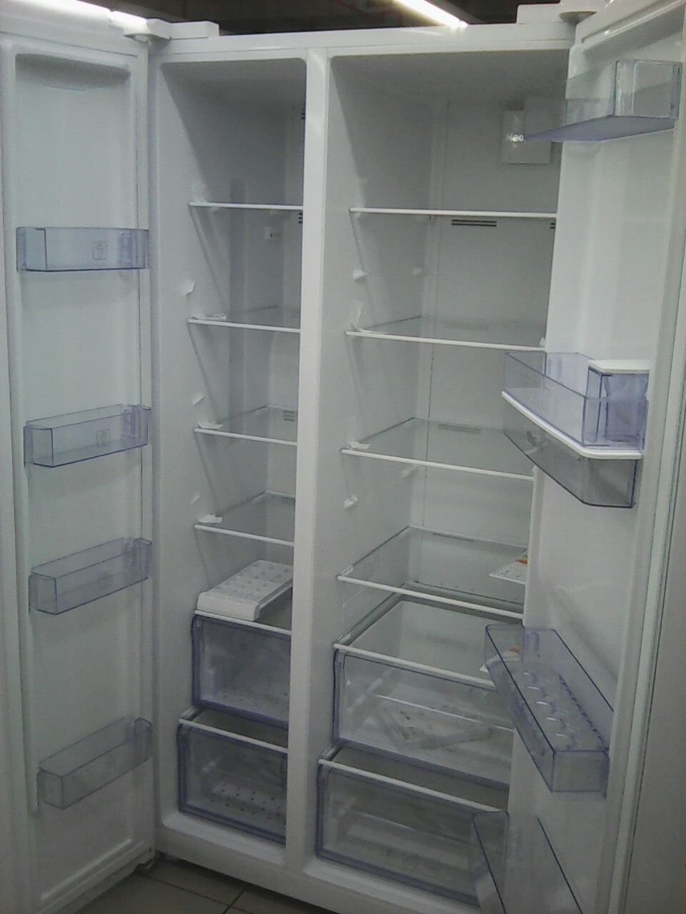 Frigider Side-by-Side Beko GN168210W / 554 l / 182 cm / A / Alb photo 2