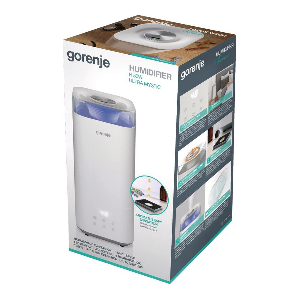 Увлажнитель воздуха Gorenje H50W photo 5
