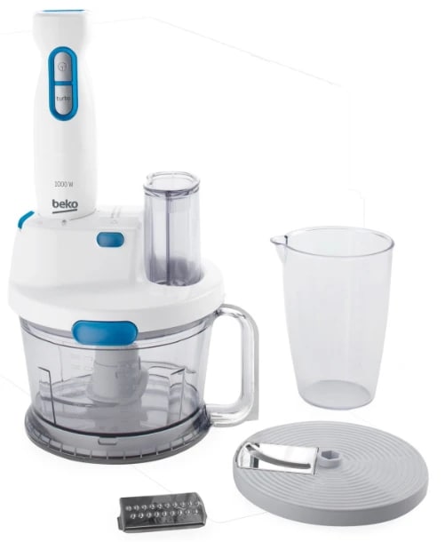 Blender Submersibil Beko HBG5100W Alb / 1 viteze / 900 ml photo 2