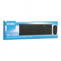 Tastatura + mouse fara fir Sven KB-C2550W thumbnav 9