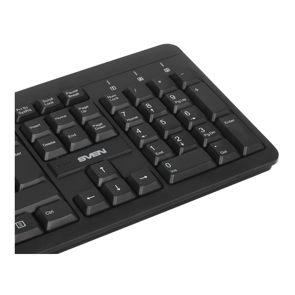 Tastatura + mouse Sven KB C3400W / Fara fir photo 4