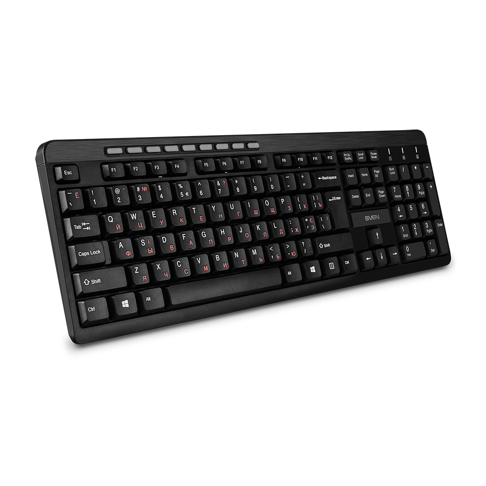 Tastatura + mouse Sven KB C3400W / Fara fir photo 9