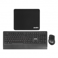 Tastatura + mouse fara fir Sven KB-C3800W thumbnav 1