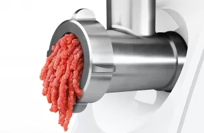 Tocator de carne Bosch MFW3600W, 1.8 kg/min, 500  W, Alb