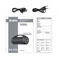 Портативная колонка Sven PS-370 Black thumbnav 7