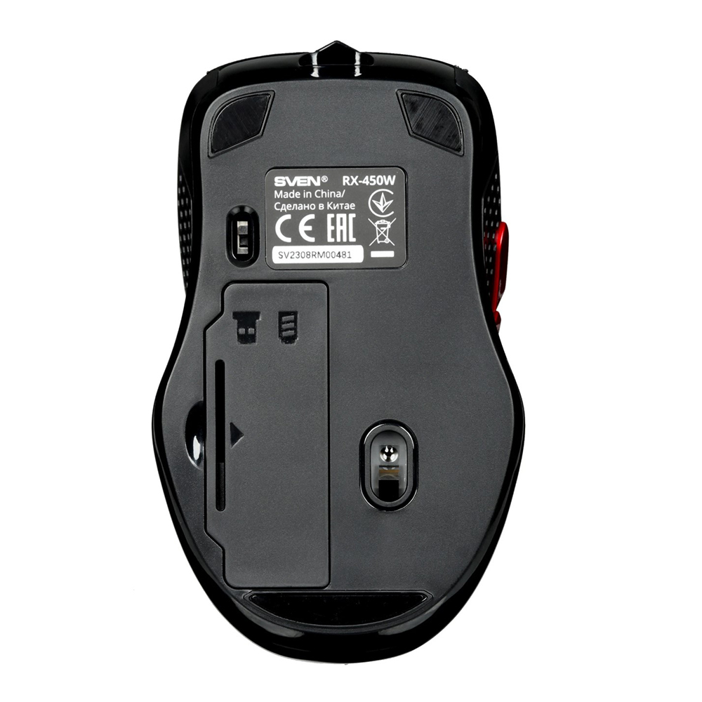 Mouse fara fir Sven RX-450W Negru / Optic / Negru photo 2
