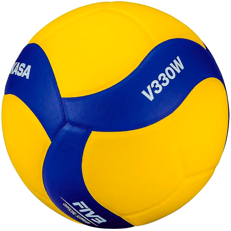 Minge voley Mikasa V330W / Marimea 5 / Galben-albastru photo 2