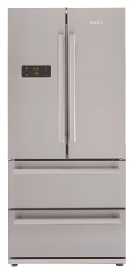Холодильник Side-by-Side Beko GNE60520X / 550 л / 182 см / A+ / Серый photo 1
