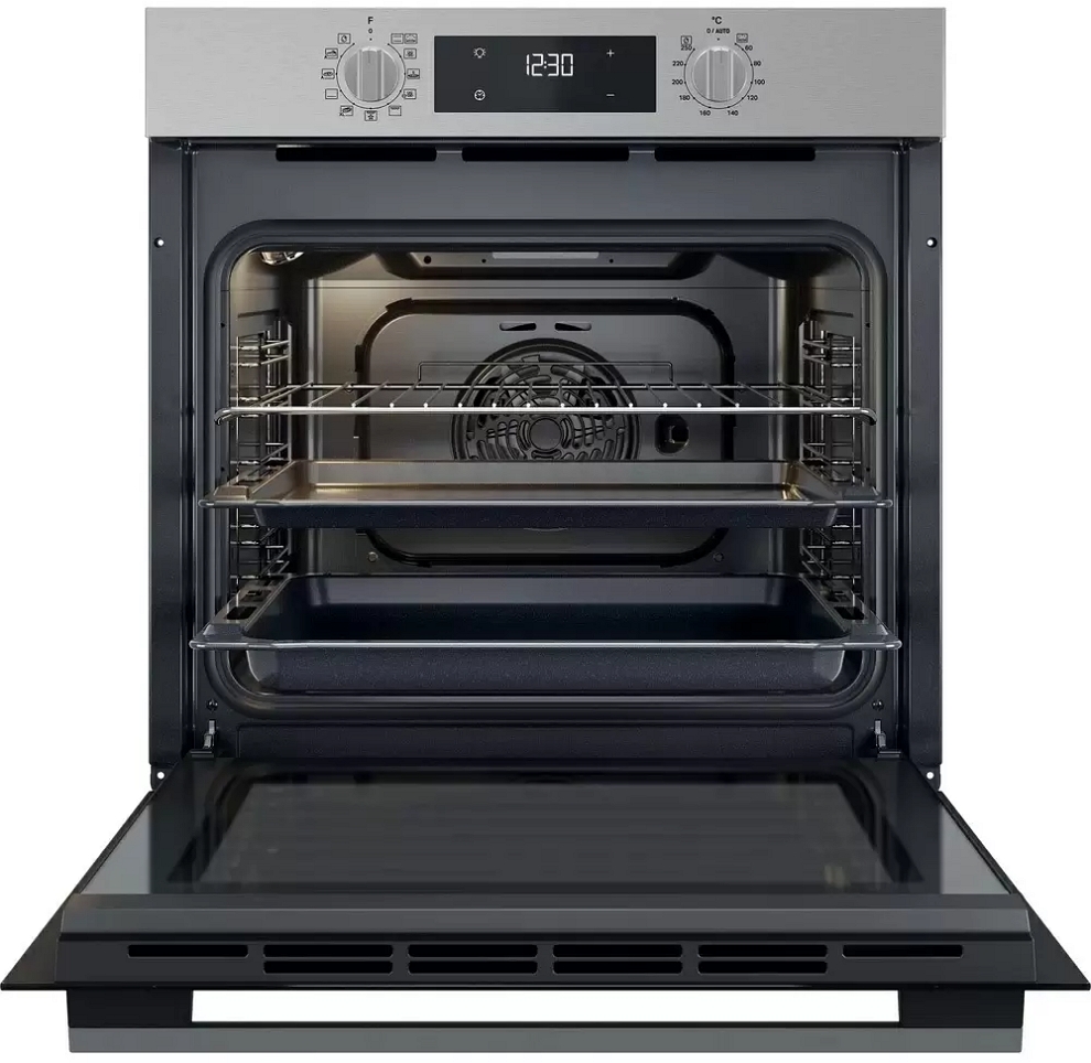 Встраиваемый духовой шкаф Whirlpool OMK58HR0X / 71 л. / A+ / Нерж. сталь photo 2