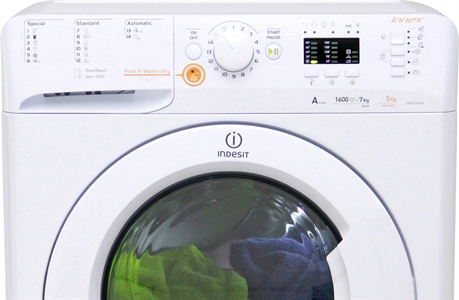 Cтирально-сушильная машина Indesit XWDA751680X 7 кг /1600 об/мин /A /Белый photo 4