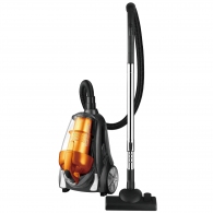 Aspirator cu container Daewoo RCC240Y, 1400 W, 80 dB, Portocaliu thumbnav 1
