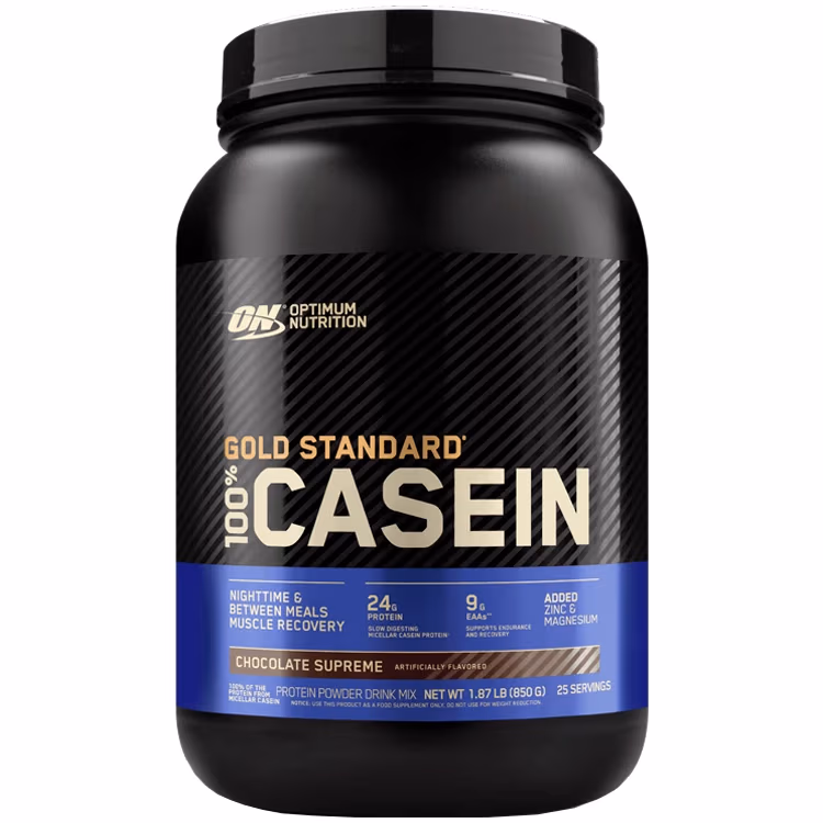 Казеин Optimum Nutrition Gold Standard 100% CASEIN, Chocolate 1.87lb