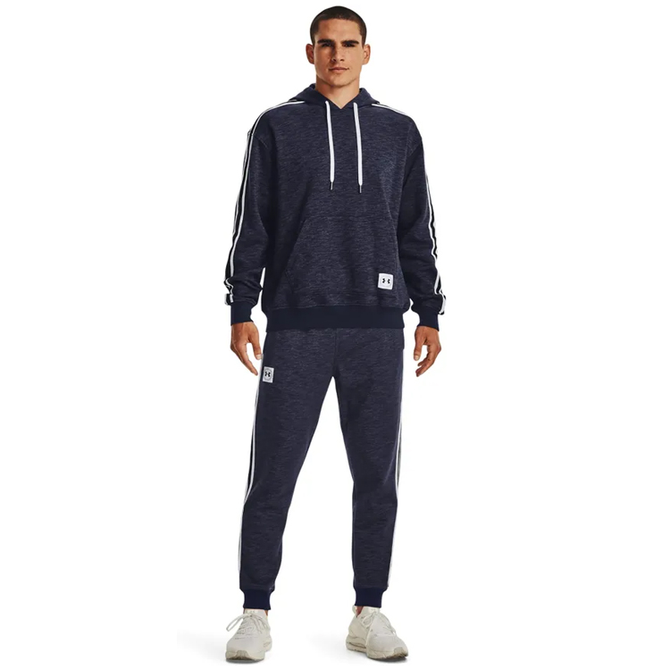 Pantaloni Under Armour UA Essential Heritge Flc Jgr XXL Albastru Barbati photo 2