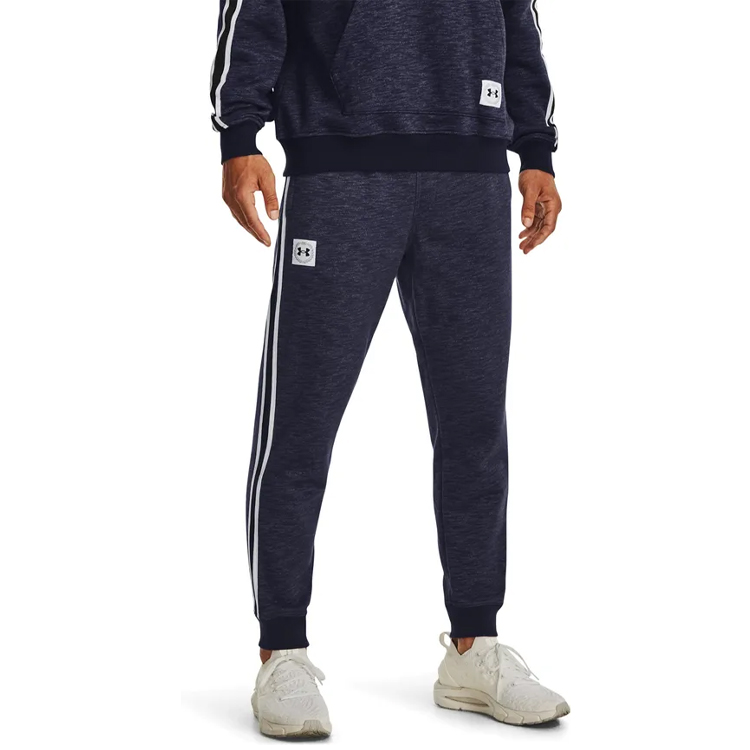 Pantaloni Under Armour UA Essential Heritge Flc Jgr XXL Albastru Barbati photo 3
