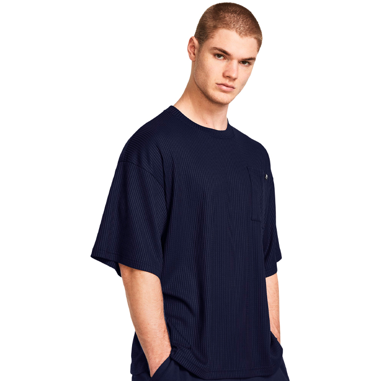 Tricou bărbătesc Under Armour UA Rival Waffle Crew L Albastru photo 3