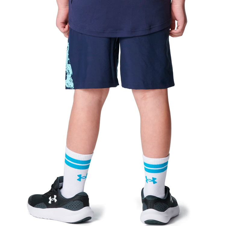 Sorti Under Armour UA Tech Woven Graphic Short L Albastru Barbati photo 3