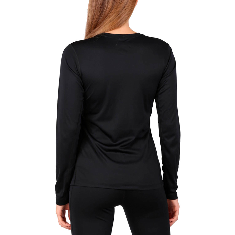 Tricou termica cu maneca lunga Columbia Midweight II Long Sleeve Top XL Negru Femei photo 2