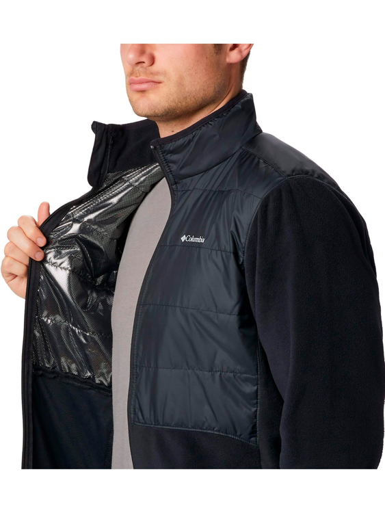 Мужская Толстовка Columbia Basin Butte Fleece Full Zip S Черный photo 2