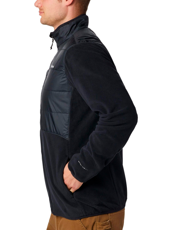 Мужская Толстовка Columbia Basin Butte Fleece Full Zip S Черный photo 3