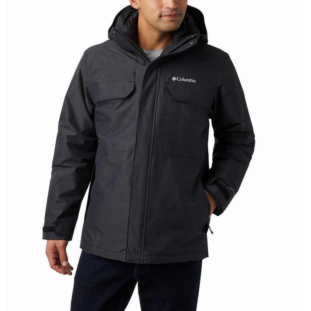 Куртка мужская Columbia Cloverdale Interchange Jacket S Черный photo 1
