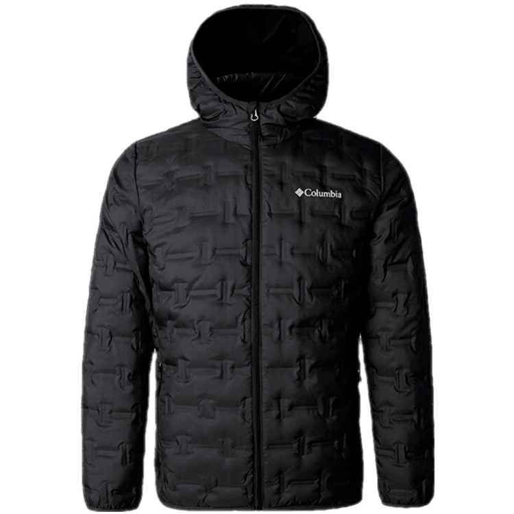 Куртка мужская Columbia Delta Ridge Down Hooded Jacket S Черный photo 1