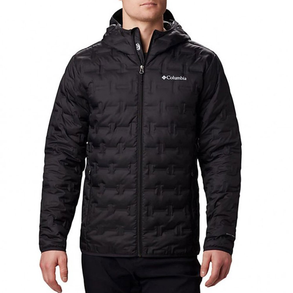 Куртка мужская Columbia Delta Ridge Down Hooded Jacket S Черный photo 2