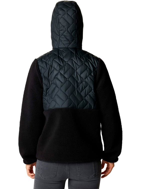 Hanorac Columbia Sweet View Fleece Hooded Pullover XS Negru Femei photo 2