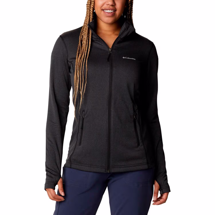 Толстовка Columbia W Park View Grid Fleece Full Zip
