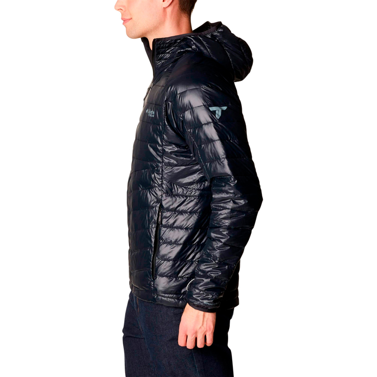 Куртка мужская Columbia Platinum Peak Hooded Jacket S Черный photo 2