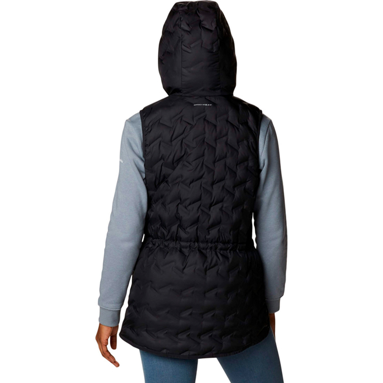 Vesta Columbia Delta Ridge Hooded Vest XS Negru Femei photo 2