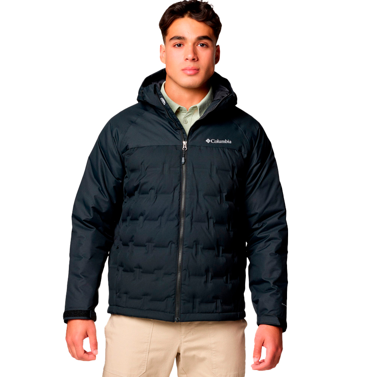 Куртка мужская Columbia Grand Trek III Down Hooded Jacket S Черный photo 1