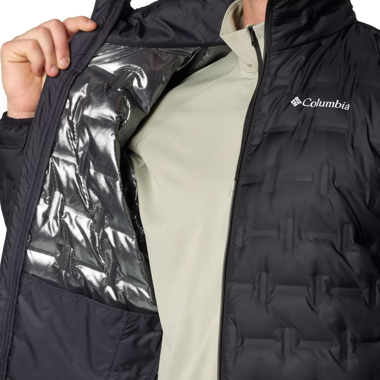 Куртка мужская Columbia Delta Ridge II Down Jacket S Черный photo 4