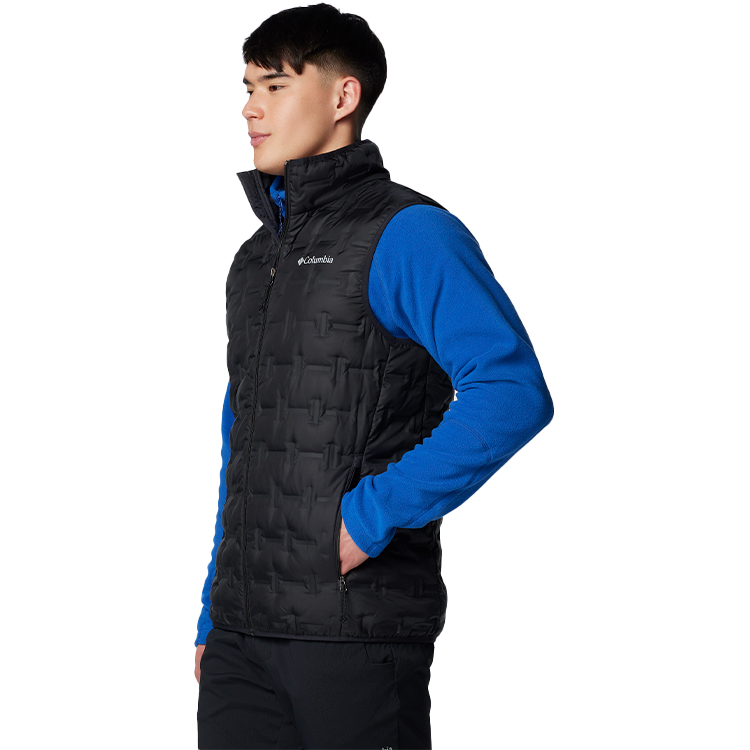 Gilet pt bărbați Columbia Delta Ridge II Down Vest S Negru photo 3
