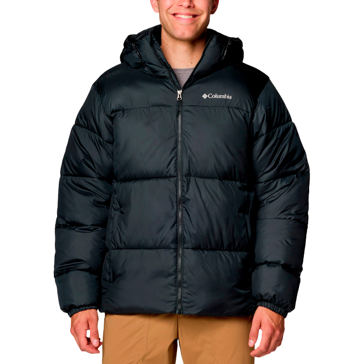 Куртка мужская Columbia Puffect II Hooded Jacket S Черный photo 1