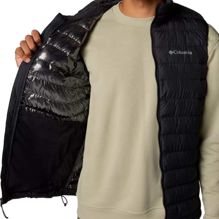 Vestă pt bărbați Columbia Powder Lite II Vest M Negru photo 4