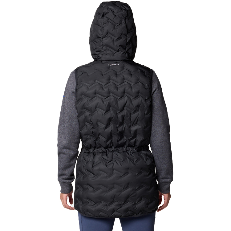 Vesta Columbia Delta Ridge II Down Hooded Vest S Negru Femei photo 3