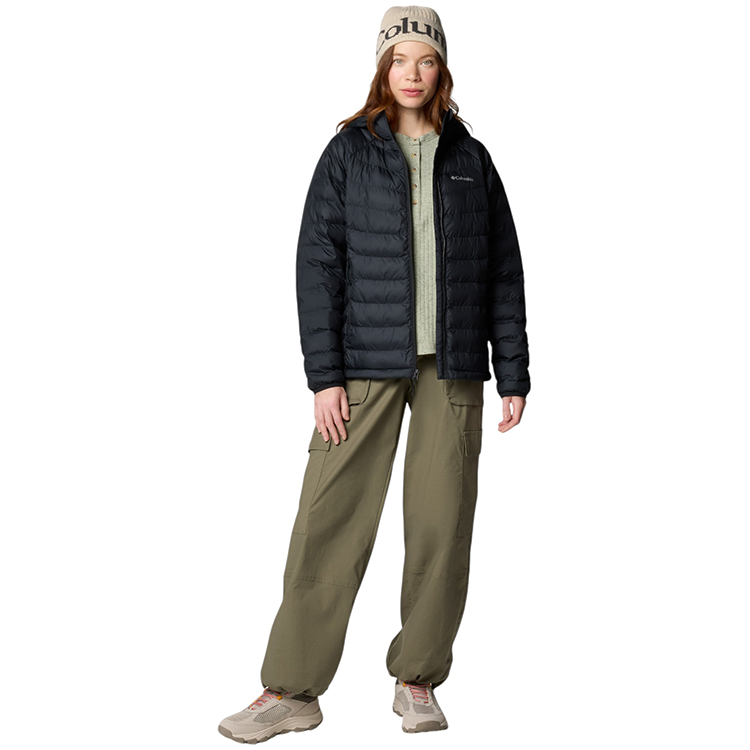 Куртка мужская Columbia Powder Lite II Hooded Jacket S Черный photo 3