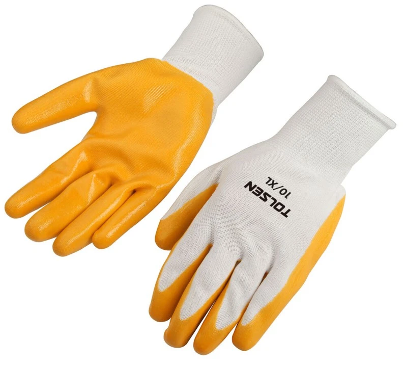 Перчатки нитриловые 10 XL Industrial Tolsen