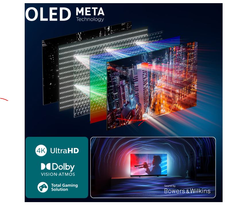 Телевизор Philips 55OLED910/12 / 55" / OLED / 4K UHD photo 8
