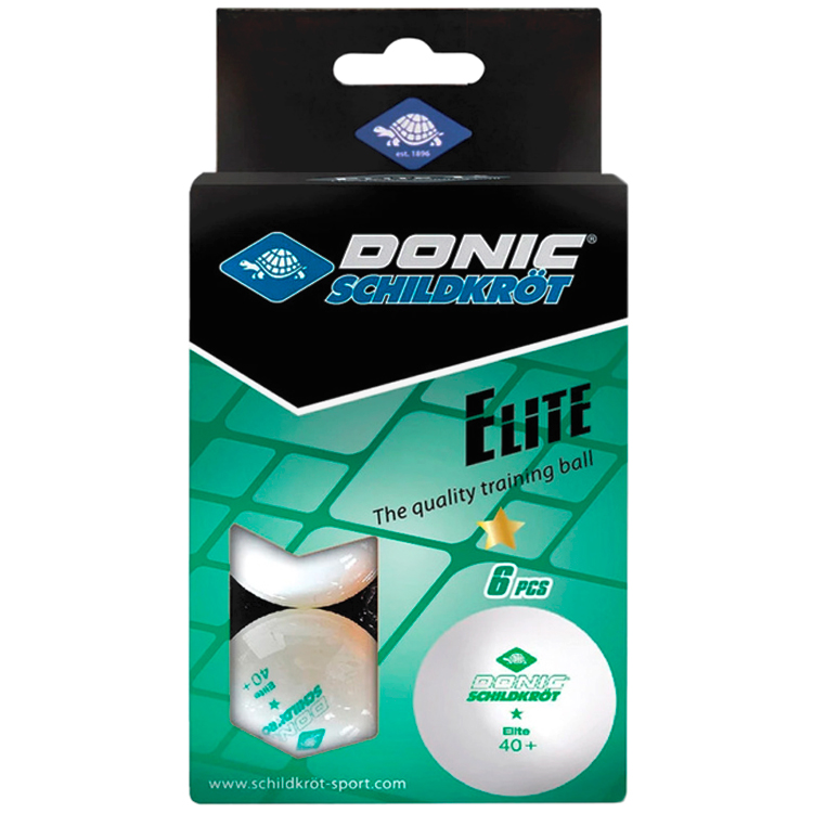 Set mingi tenis de masa 6 buc Donic Elite 1 Star 40+ photo Set mingi tenis de masa 6 buc Donic Elite 1 Star 40+ photo