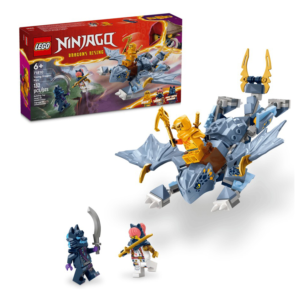 Constructor Lego Ninjago Young Dragon Riyu 71810 de la 6+ ani photo 3