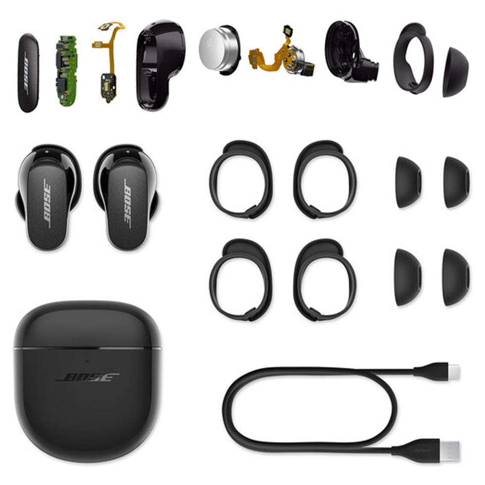 Căști Bose Quiet Comfort Earbuds II Negru Fara fir / Home and Office / Negru photo 6