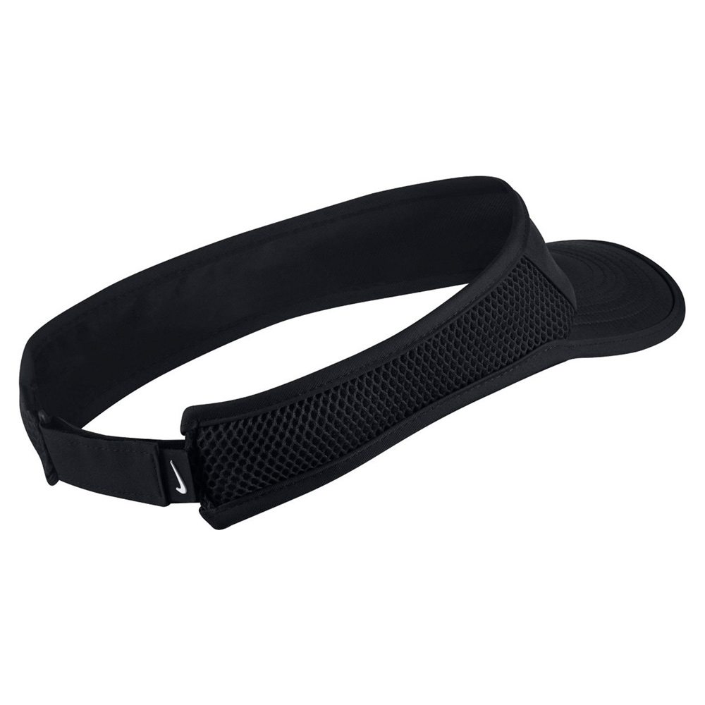 Chepiu Nike W NK AROBILL FTHRLT VISOR ADJ MISC Negru-alb photo 2