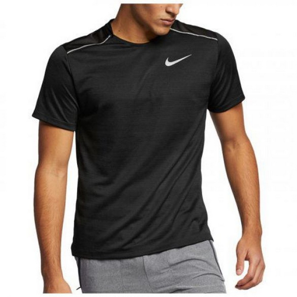 Tricou bărbătesc Nike M NK DRY MILER TOP SS 2XL Negru photo 2