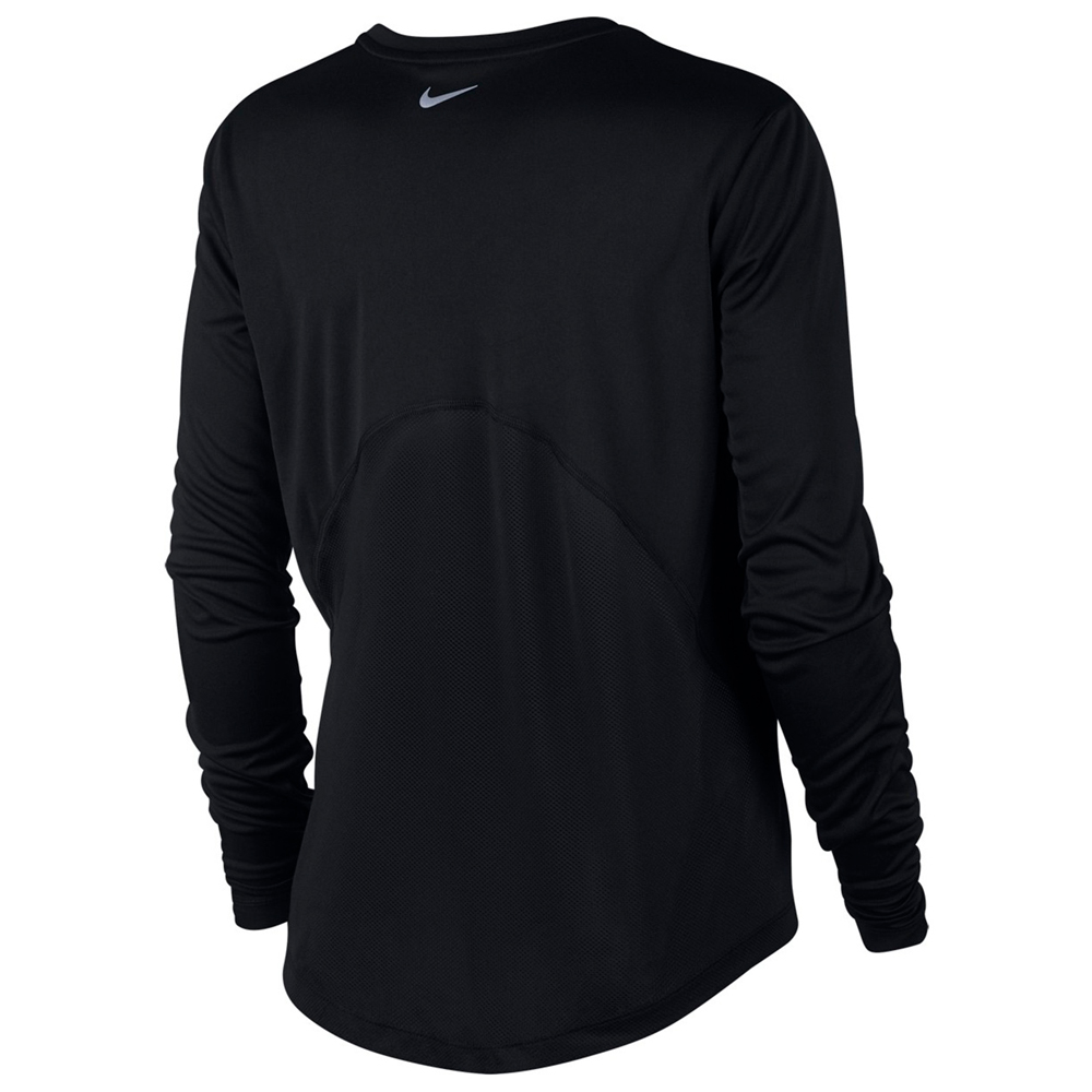 Hanorac Nike MILER TOP LS / Femei / L / Negru photo 3