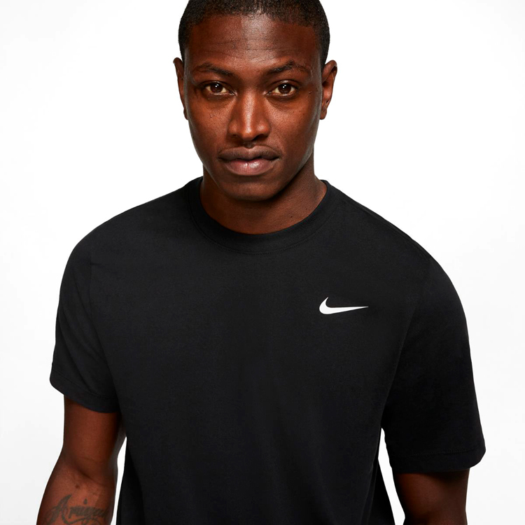 Футболка мужская Nike M NK DRY TEE DFC CREW SOLID S Черный photo 5