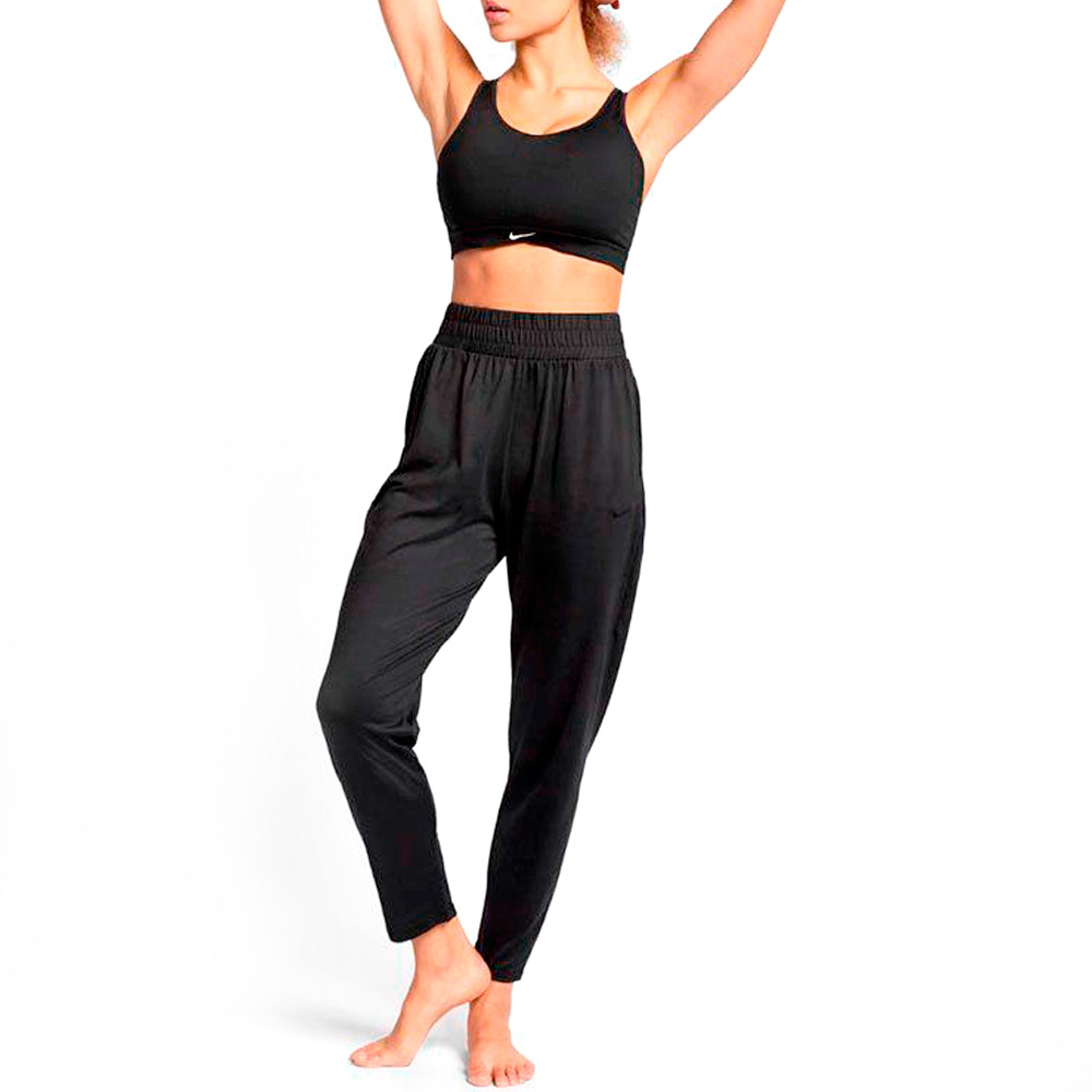 Брюки Nike W NK FLOW LX PANT / Женский / L / Черный photo 2
