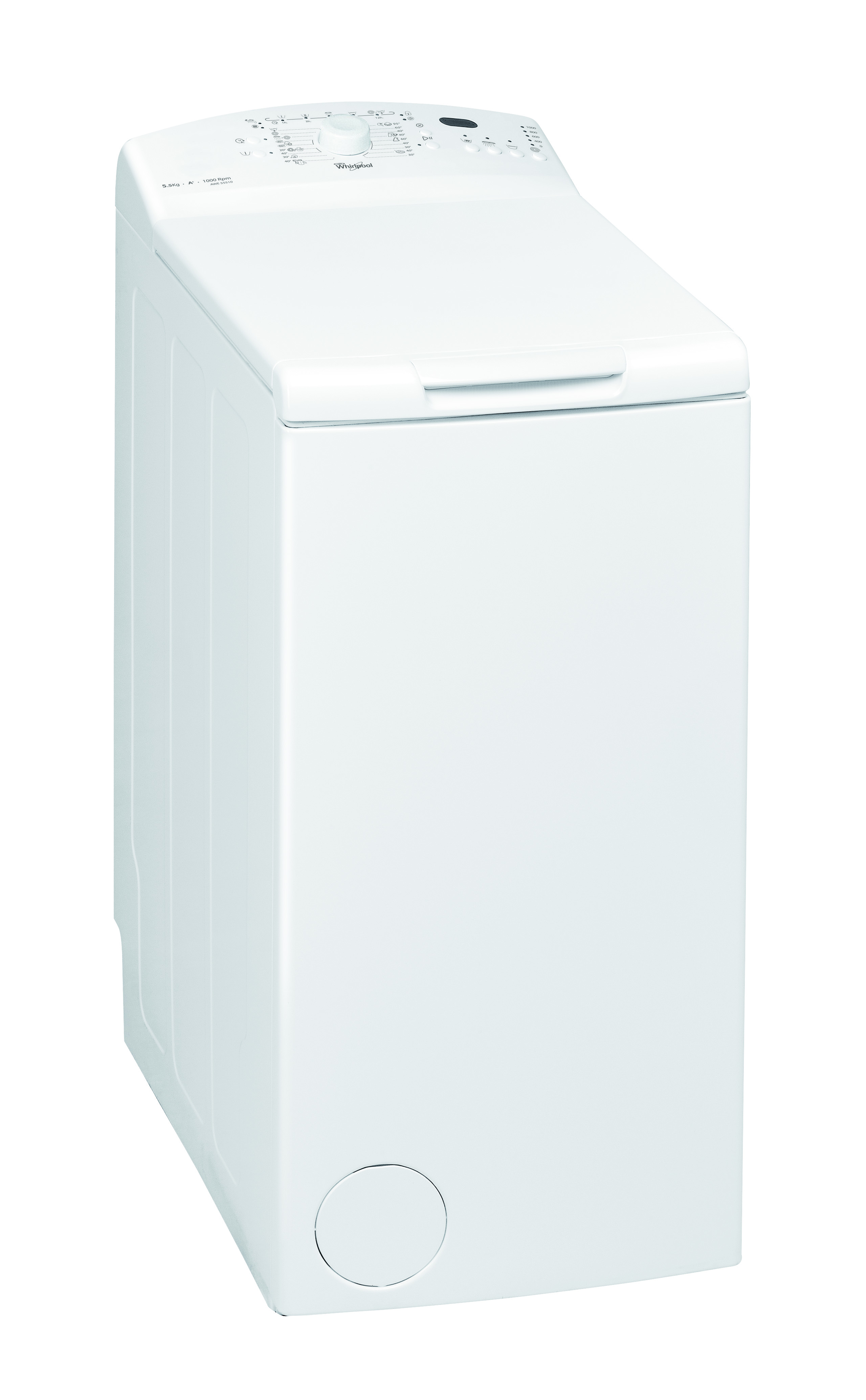 Masina de spalat Whirlpool AWE55510 5.5 kg / 1000 rot/min / A+ / Alb photo 1
