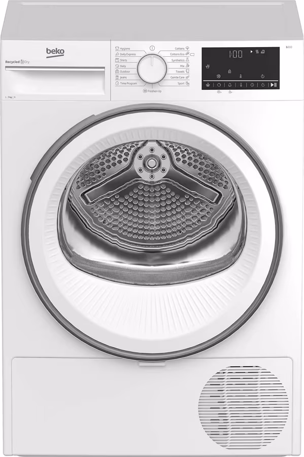 Masina de uscat rufe Beko B3T67110, 7 kg, B 