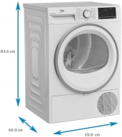 Сушильная машина Beko B3T67110, 7 кг, B thumbnav 8